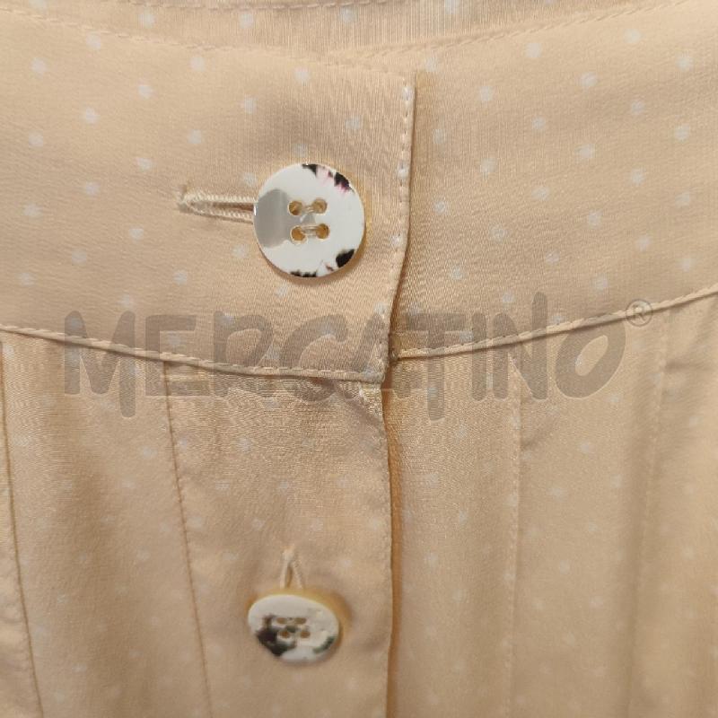 GONNA ASPESI ROSA POIS BIANCHI PLISSE' | Mercatino dell'Usato Corbetta 2