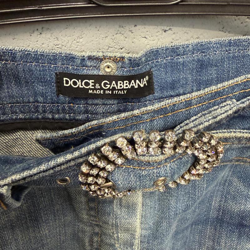 GONNA DOLCE&GABBANA JEANS STRAPPI SFUM CINTURA | Mercatino dell'Usato Corbetta 3