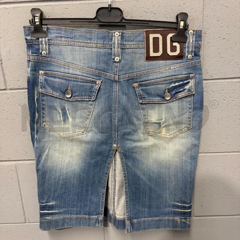 GONNA DOLCE&GABBANA JEANS STRAPPI SFUM CINTURA | Mercatino dell'Usato Corbetta 4