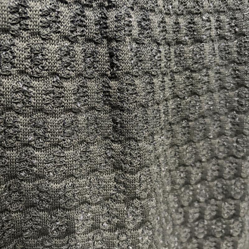 GONNA LIOLA BLU TUBINO CROCHET ONDE INS LAME' | Mercatino dell'Usato Corbetta 2
