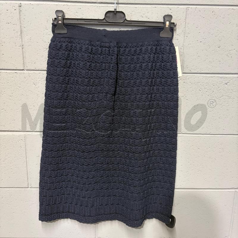 GONNA LIOLA BLU TUBINO CROCHET ONDE INS LAME' | Mercatino dell'Usato Corbetta 3