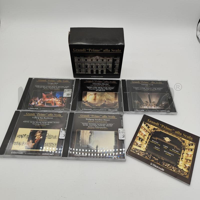 GRANDI PRIME ALLA SCALA 5CD COFANETTO | Mercatino dell'Usato Corbetta 1