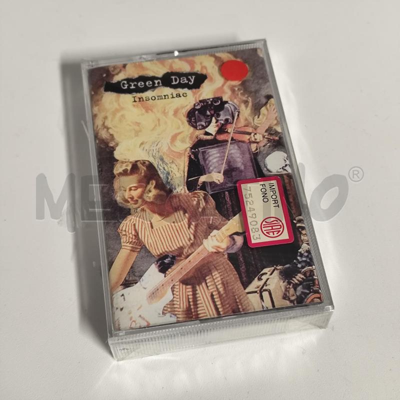 GREEN DAY INSOMNIAC MUSICASSETTA MINT | Mercatino dell'Usato Corbetta 1