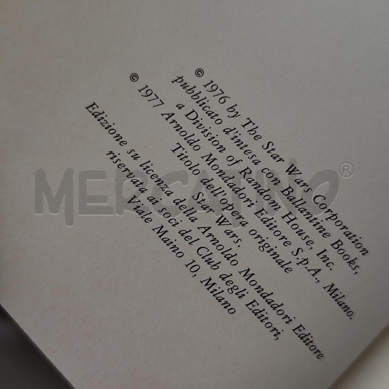 GUERRE STELLARI GEORGE LUCAS CLUB DEGLI EDITORI 1978 | Mercatino dell'Usato Corbetta 3