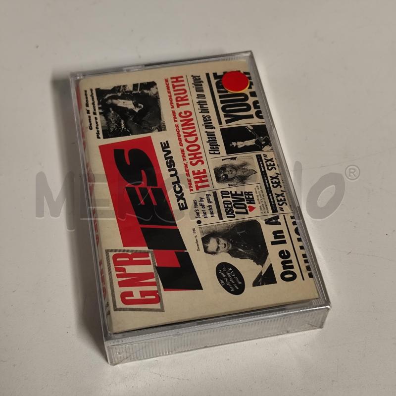 GUNS N' ROSES - G N'R LIES MUSICASSETTA NUOVA | Mercatino dell'Usato Corbetta 1