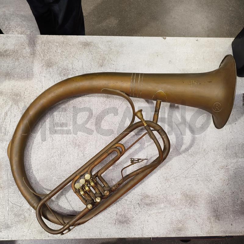 HELICON D. RANEILIO MILANO FORNITORE R. ESERCITO STRUMENTO MUSICALE | Mercatino dell'Usato Corbetta 1