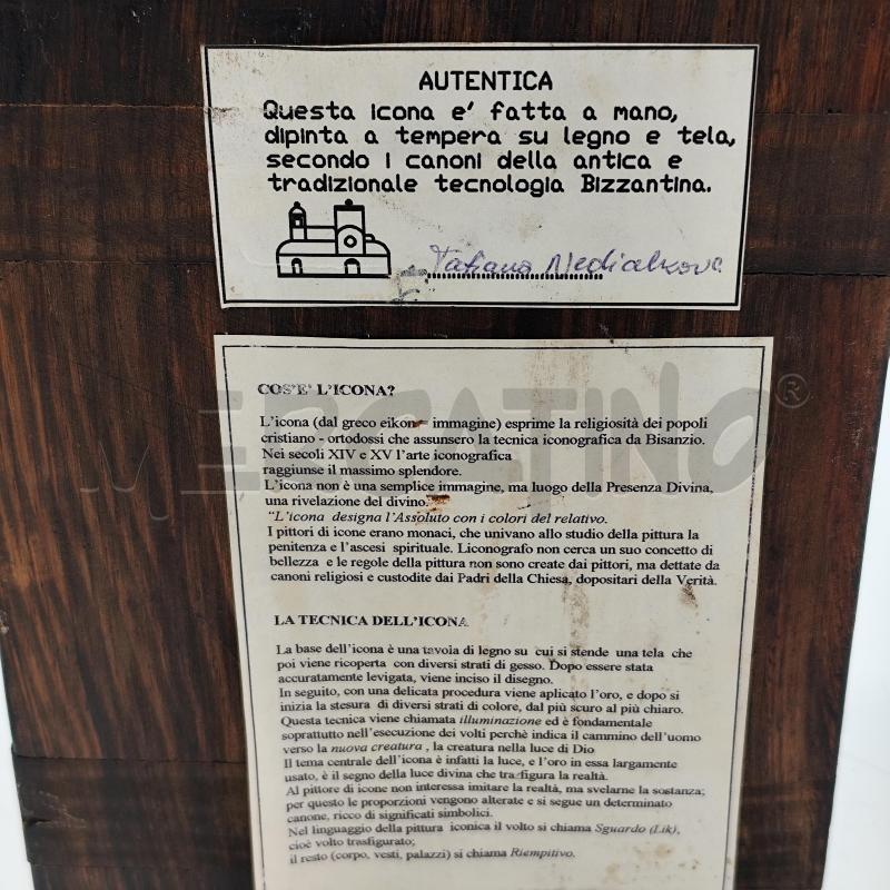 ICONA BIZZANTINA IN LEGNO TATIANA | Mercatino dell'Usato Corbetta 2