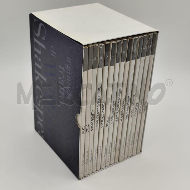 IL GRANDE TEATRO DI WILLIAM SHAKESPEARE 14 DVD COFANETTO | Mercatino dell'Usato Corbetta 1