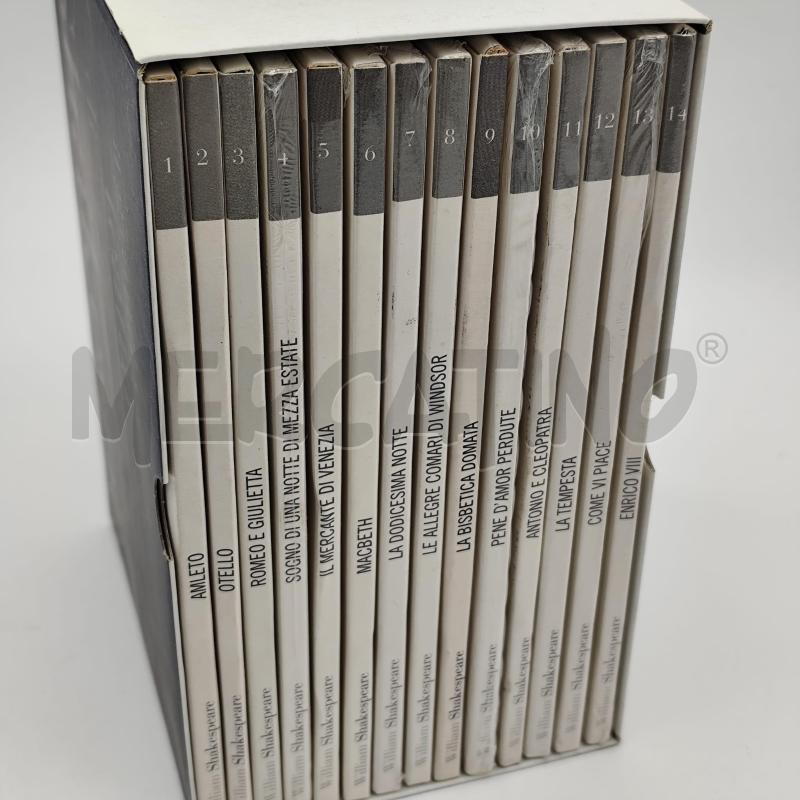 IL GRANDE TEATRO DI WILLIAM SHAKESPEARE 14 DVD COFANETTO | Mercatino dell'Usato Corbetta 2