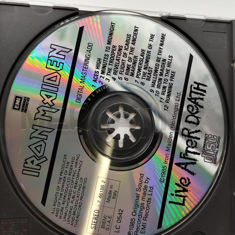 IRON MAIDEN LIVE AFTER DEATH CD MUSICALE | Mercatino dell'Usato Corbetta 3