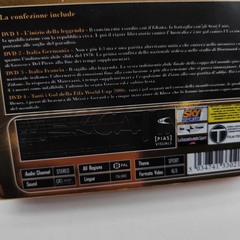 ITALIA CAMPIONE DEL MONDO 200 COFANETTO 4 DVD  | Mercatino dell'Usato Corbetta 2