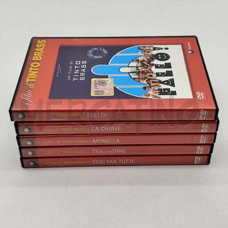 I FILM DI TINTO BRASS 5 DVD  | Mercatino dell'Usato Corbetta 1