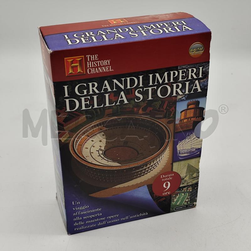 I GRANDI IMPERI DELLA STORIA HISTORY CHANNEL 4 DVD  | Mercatino dell'Usato Corbetta 1