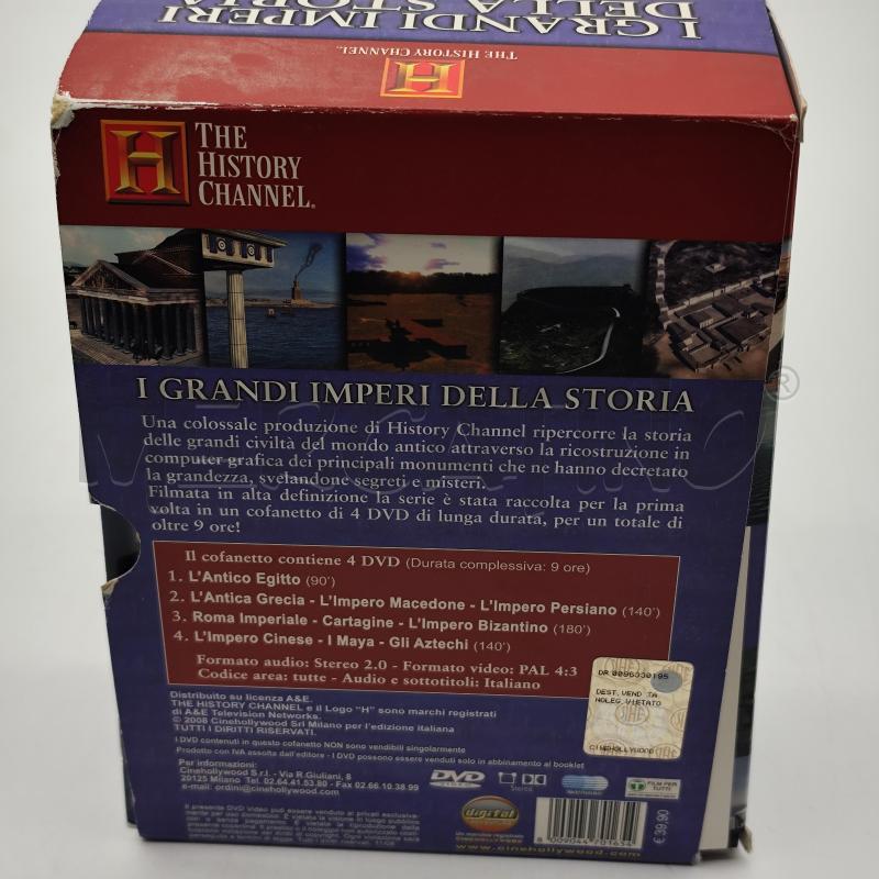 I GRANDI IMPERI DELLA STORIA HISTORY CHANNEL 4 DVD  | Mercatino dell'Usato Corbetta 3