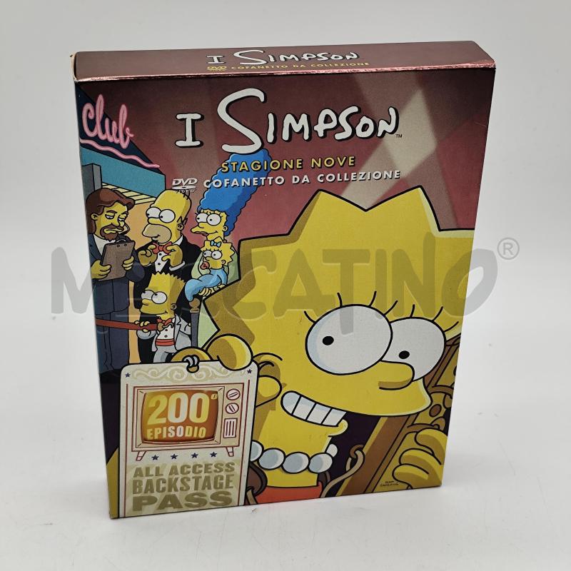 I SIMPSON STAGIONE 9 NOVE COMPLETA DVD  | Mercatino dell'Usato Corbetta 1