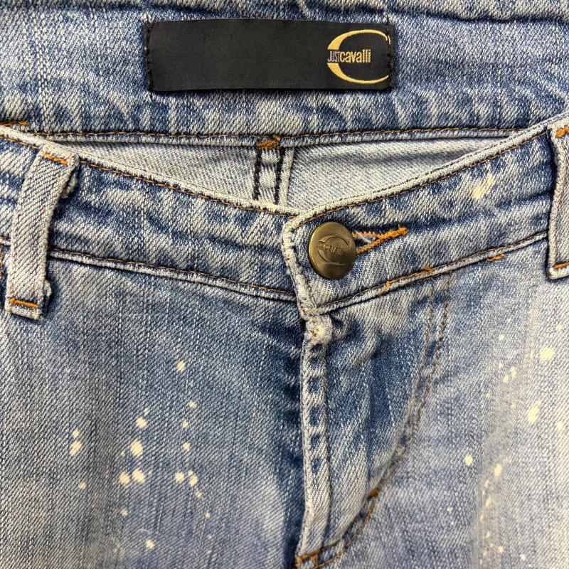 JEANS DONNA JUST CAVALLI SFUM SPRUZZI STAMPA RETRO | Mercatino dell'Usato Corbetta 2