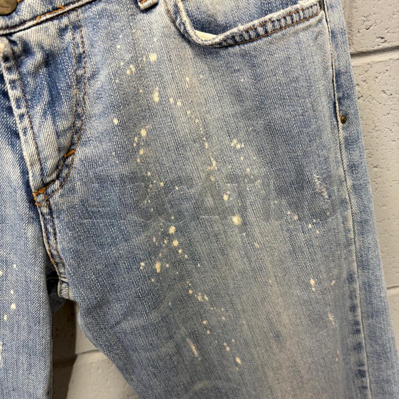 JEANS DONNA JUST CAVALLI SFUM SPRUZZI STAMPA RETRO | Mercatino dell'Usato Corbetta 3