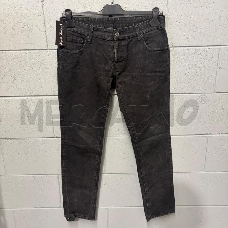JEANS UOMO DSQUARED2 NERO DELAVE VITA BASSA | Mercatino dell'Usato Corbetta 1