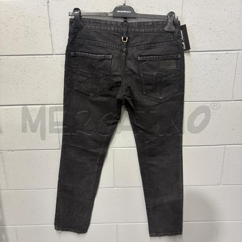 JEANS UOMO DSQUARED2 NERO DELAVE VITA BASSA | Mercatino dell'Usato Corbetta 4