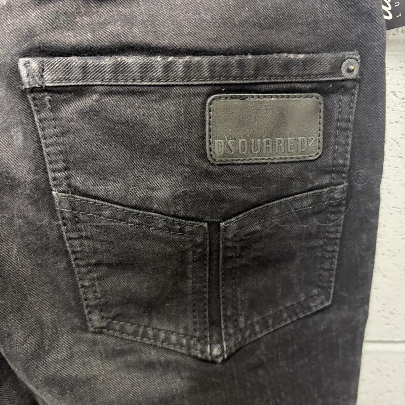 JEANS UOMO DSQUARED2 NERO DELAVE VITA BASSA | Mercatino dell'Usato Corbetta 5