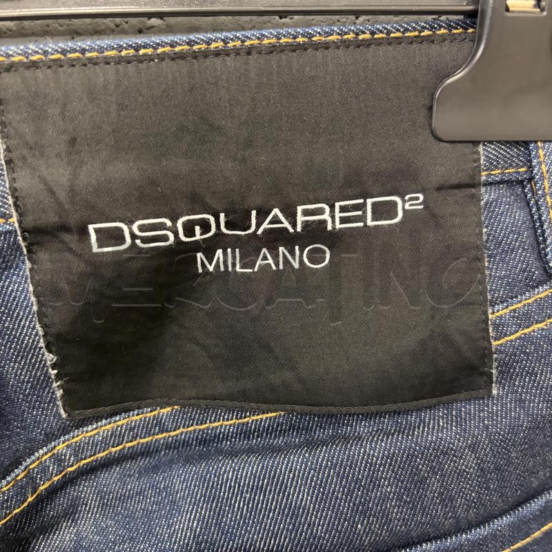 JEANS UOMO DSQUARED2 SCURO STRIATO  BOTT | Mercatino dell'Usato Corbetta 5