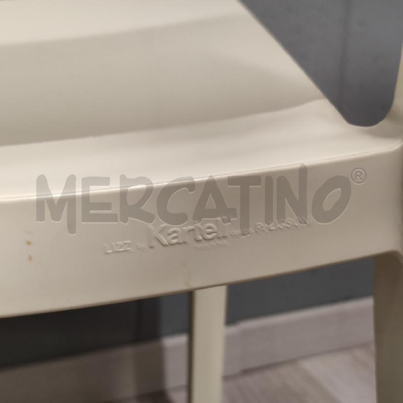 KARTELL SEDIA LIZZ BIANCA | Mercatino dell'Usato Corbetta 3