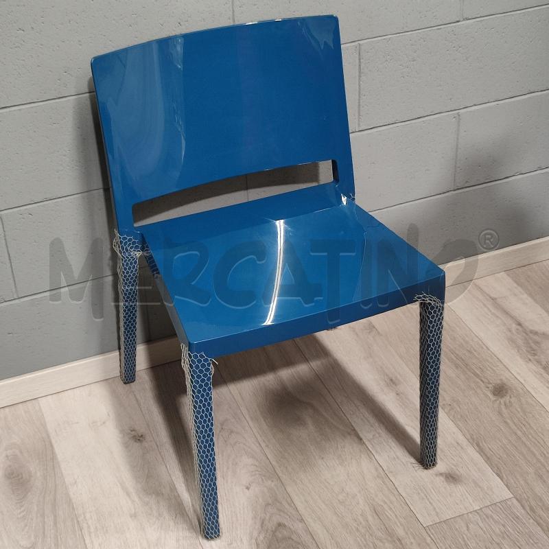 KARTELL SEDIA LIZZ BLU | Mercatino dell'Usato Corbetta 1