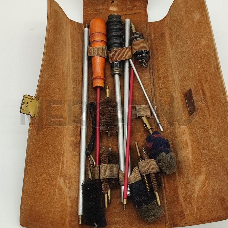 KIT PER PULIZIA FUCILE CUSTODIA IN PELLE | Mercatino dell'Usato Corbetta 2