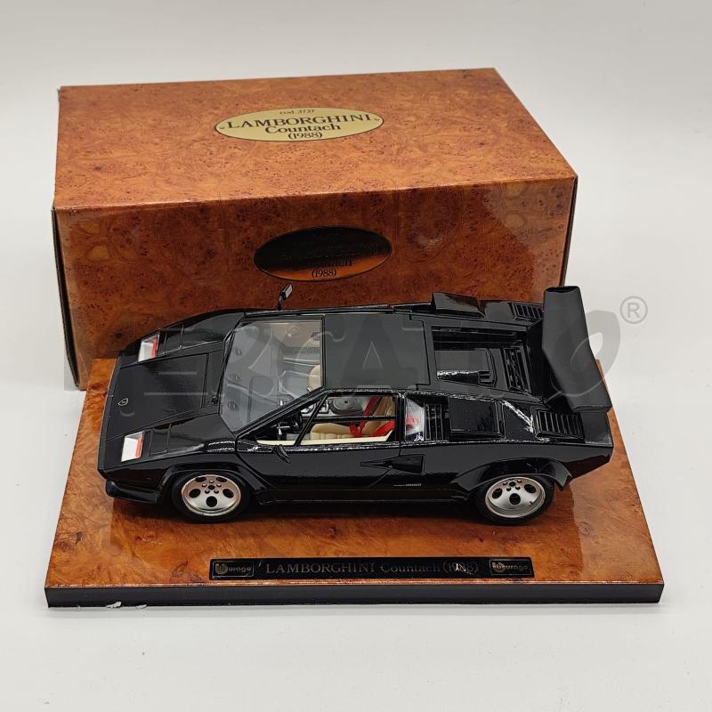 LAMBORGHINI COUNTACH 1988 BURAGO 3737 1/18 MODELLINO  | Mercatino dell'Usato Corbetta 1
