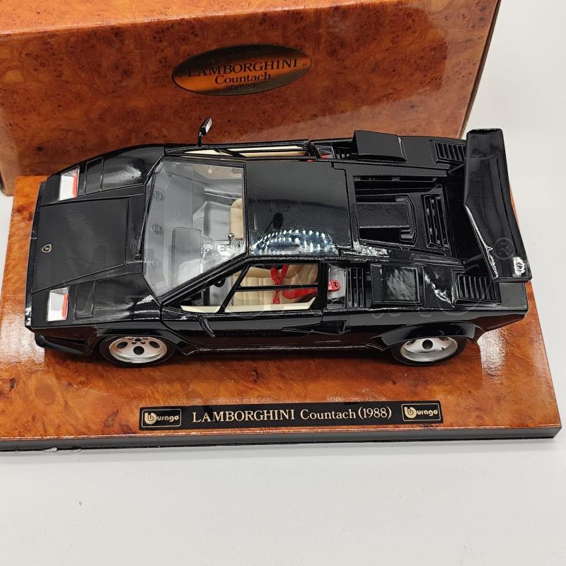LAMBORGHINI COUNTACH 1988 BURAGO 3737 1/18 MODELLINO  | Mercatino dell'Usato Corbetta 2