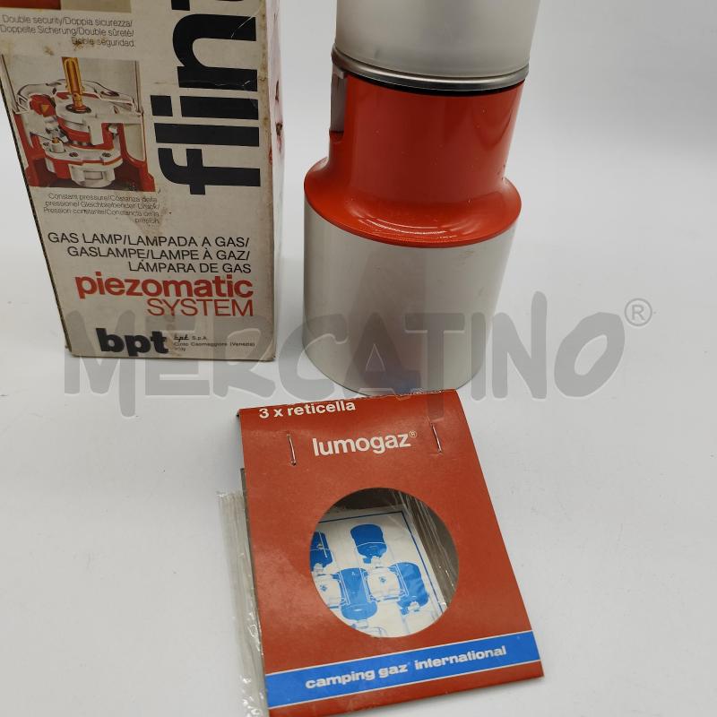 LAMPADA A GAS FLINTLIGHT | Mercatino dell'Usato Corbetta 2