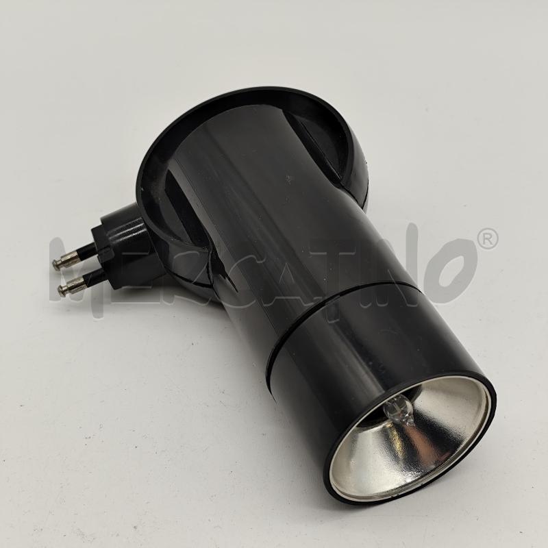 LAMPADA FARETTO NERO PATENT | Mercatino dell'Usato Corbetta 1