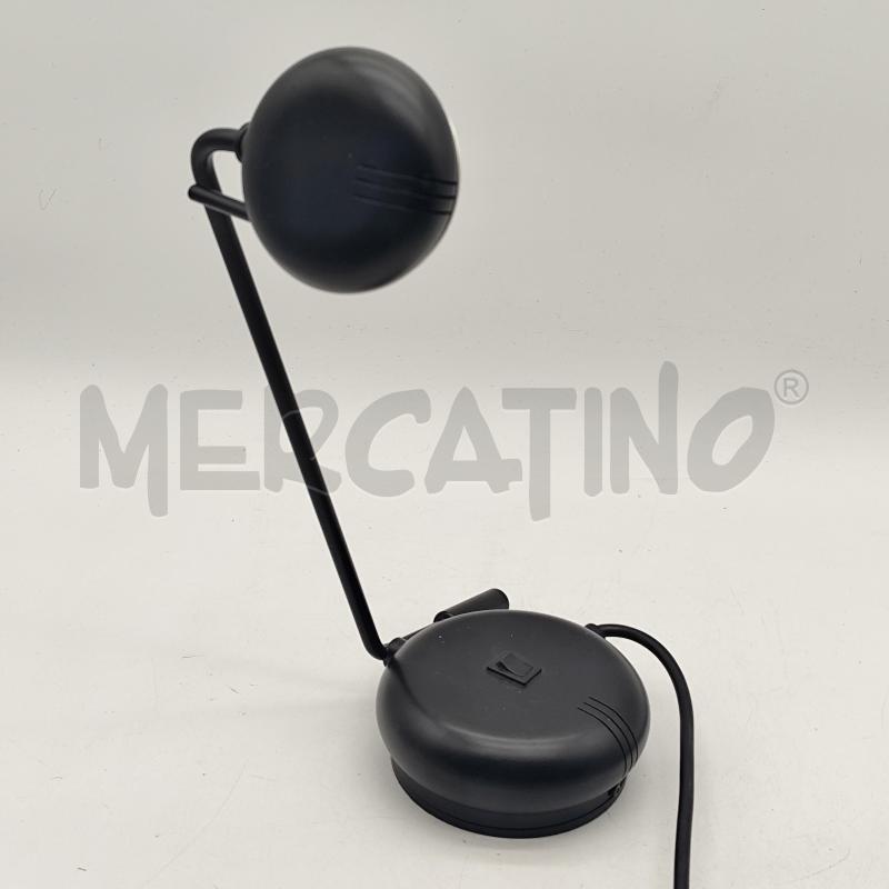 LAMPADA SCRIVANIA ANNI 80 MODERNARIATO DESIGN NERA | Mercatino dell'Usato Corbetta 2