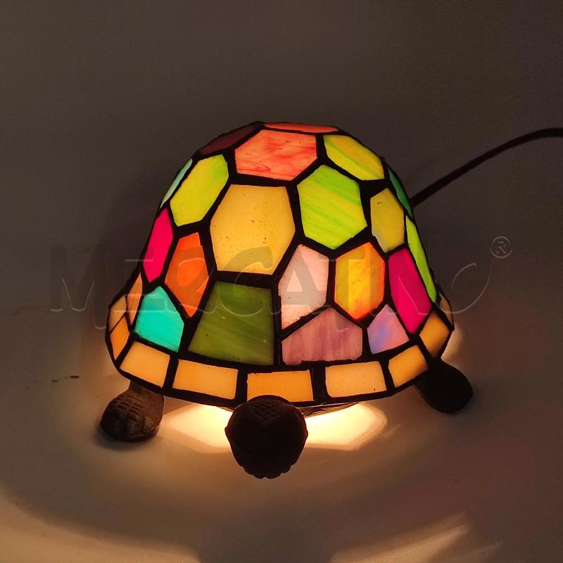 LAMPADA STILE TIFFANY TARTARUGA  | Mercatino dell'Usato Corbetta 4