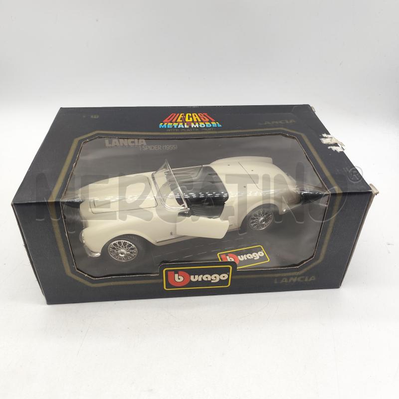 LANCIA SPIDER 1955 BBURAGO 3010 1/18 MODELLINO  | Mercatino dell'Usato Corbetta 1