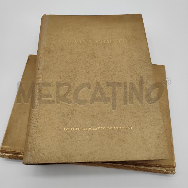 LA DIVINA COMMEDIA CON COMMENTO 1943 | Mercatino dell'Usato Corbetta 2