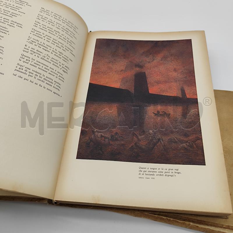 LA DIVINA COMMEDIA CON COMMENTO 1943 | Mercatino dell'Usato Corbetta 4