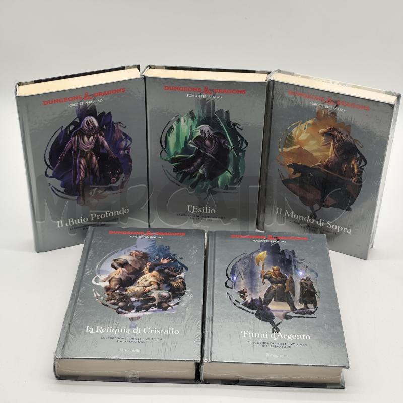 LA LEGGENDA DI DRIZZT 5 VOLUMI | Mercatino dell'Usato Corbetta 1