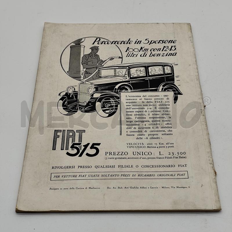 LA RIVISTA ILLUSTRATA DEL POPOLO D'ITALIA 1931 | Mercatino dell'Usato Corbetta 2