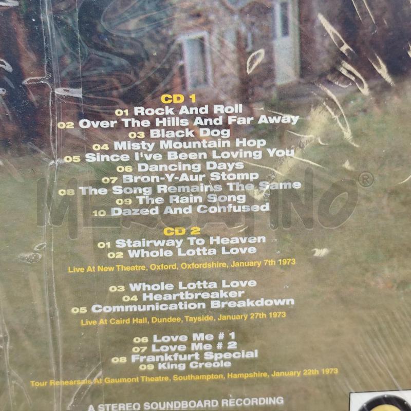 LED ZEPPELIN ON BRITISH TOUR 2CD MUSICALI | Mercatino dell'Usato Corbetta 2