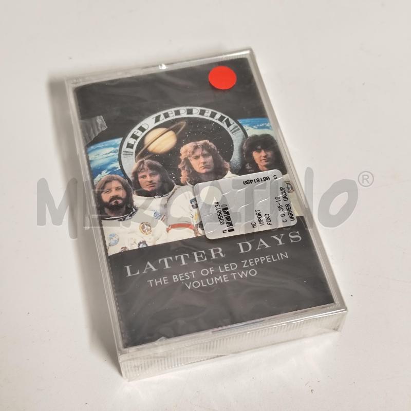 LED ZEPPELIN - LATTER DAYS: THE BEST OF LED ZEPPELIN VOLUME TWO MUSICASSETTA NUOVA | Mercatino dell'Usato Corbetta 1