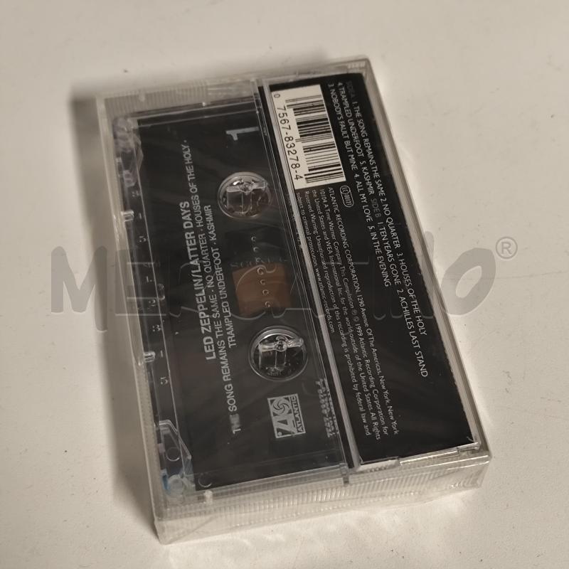 LED ZEPPELIN - LATTER DAYS: THE BEST OF LED ZEPPELIN VOLUME TWO MUSICASSETTA NUOVA | Mercatino dell'Usato Corbetta 2
