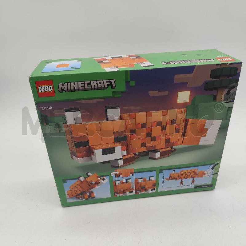 LEGO MINECRAFT 21588 LA VOLPE NUOVO  | Mercatino dell'Usato Corbetta 2