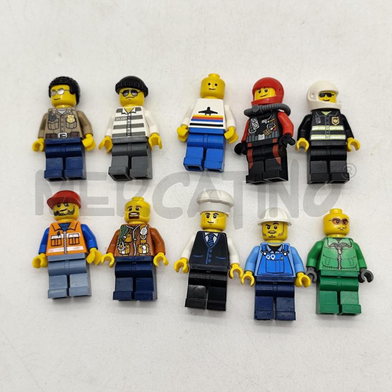LEGO MINIFIGURE ORIGINALI 10PZ | Mercatino dell'Usato Corbetta 1