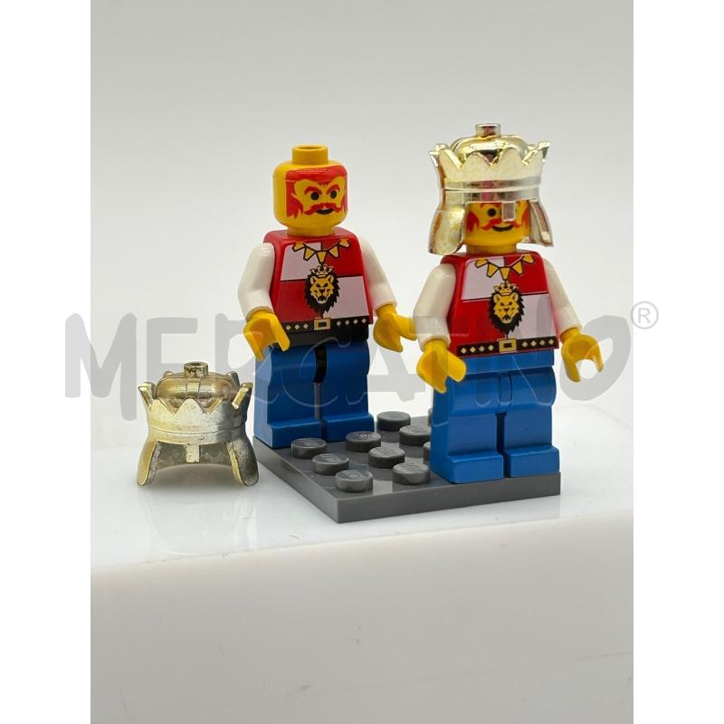 LEGO MINIFIGURE RE ROYAL KNIGHTS KING CAS060A 2PZ   | Mercatino dell'Usato Corbetta 1
