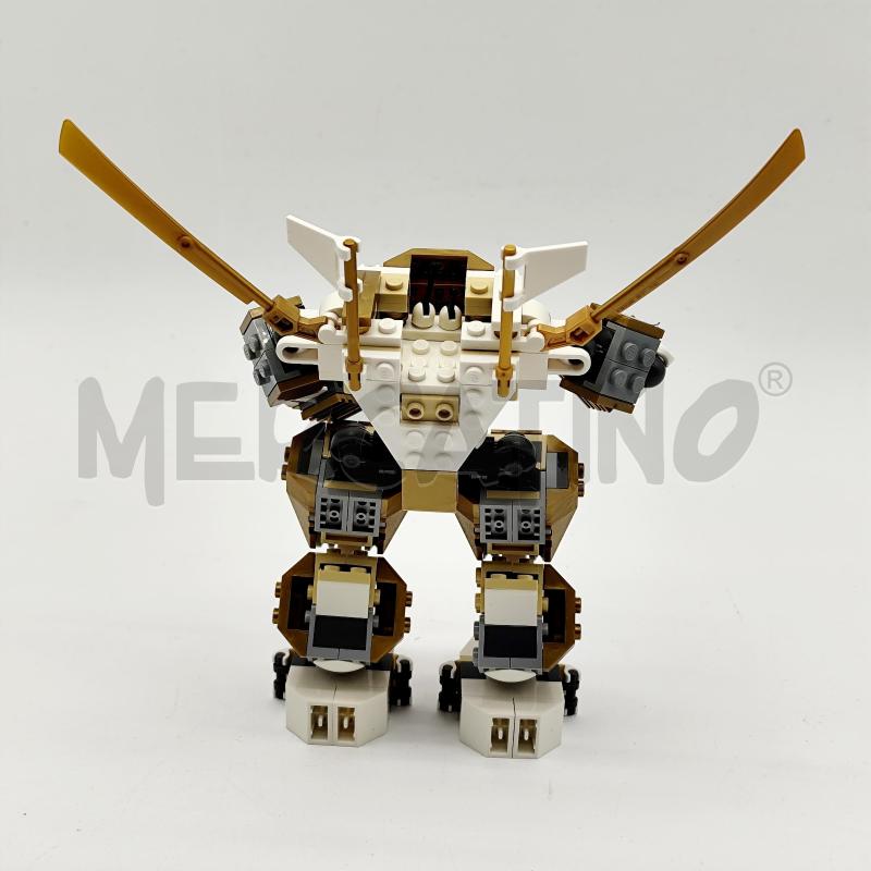 LEGO NINJAGO MECH ROBOT BIANCO ORO | Mercatino dell'Usato Corbetta 2