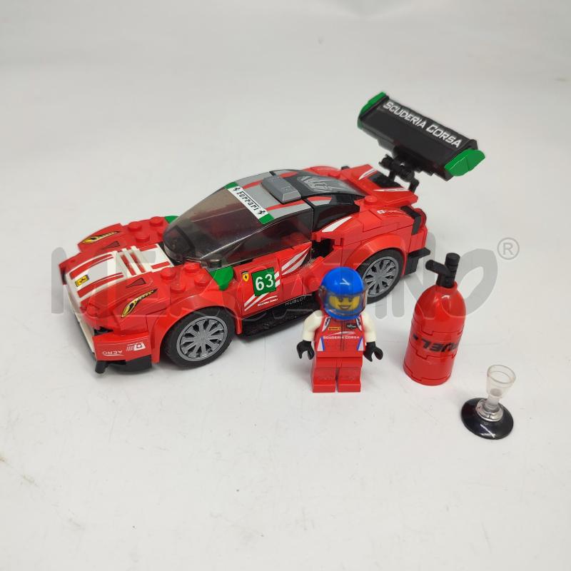 LEGO SPEED CHAMPION 75886 FERRARI 488 GT3 SCUDERIA CORSA | Mercatino dell'Usato Corbetta 1