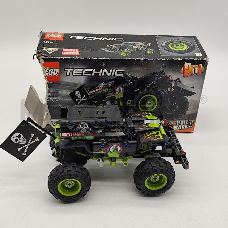 LEGO TECHNIC 42118 MONSTER JAM GRAVE DIGGER | Mercatino dell'Usato Corbetta 1