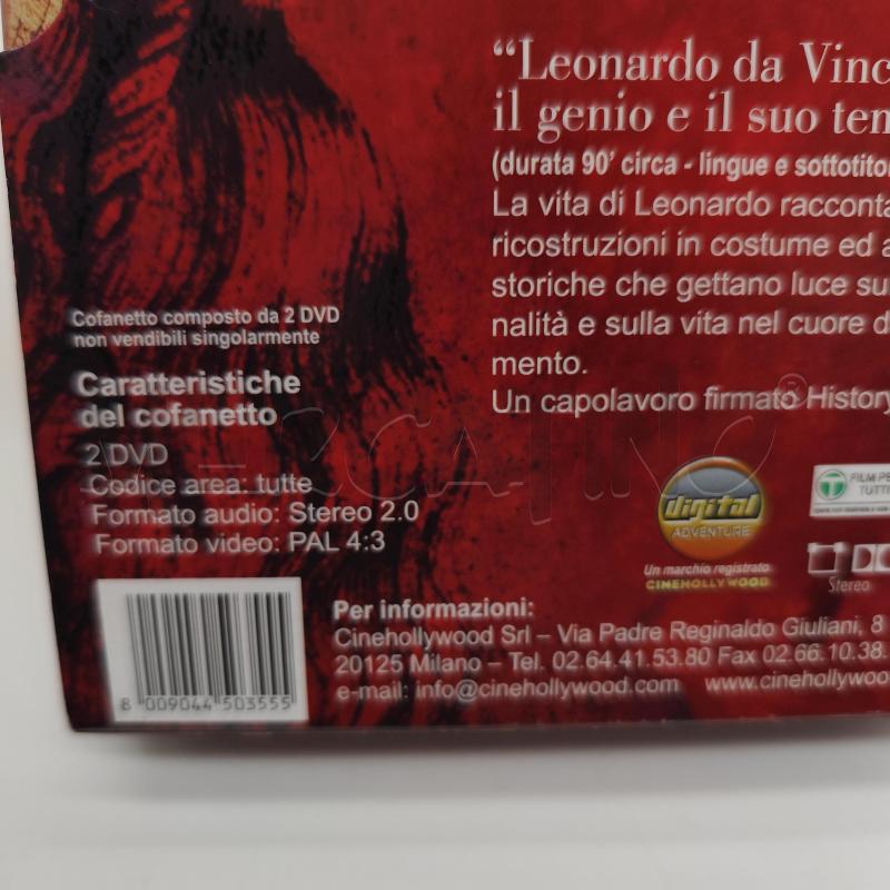 LEONARDO DA VINCI IL GENIO DEL RINASCIMENTO 2 DVD  | Mercatino dell'Usato Corbetta 2