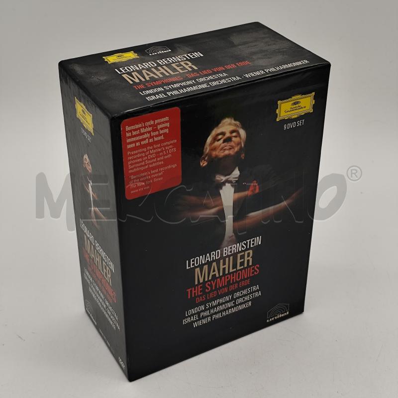 LEONARD BERNSTEIN MAHLER THE SYMPHONIES 9 DVD SET | Mercatino dell'Usato Corbetta 1